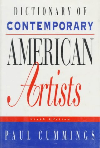 Image for Dictionary of Contemporary American Artists