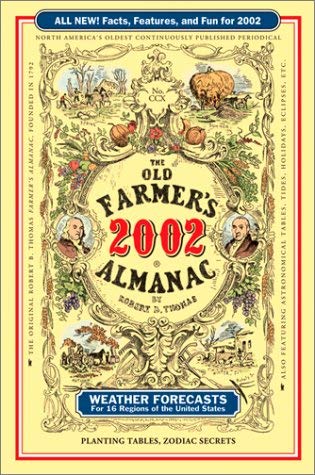 Image for The Old Farmers Almanac 2002 Paperback (Old Farmer's Almanac, 2002)