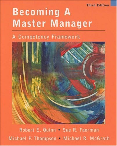Image for Becoming A Master Manager: A Competency Framework